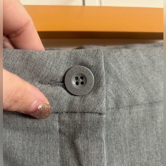 Badgley Mischka, size 14, Classic Tailored Dress Pants in Light Gray - Picture 4 of 8